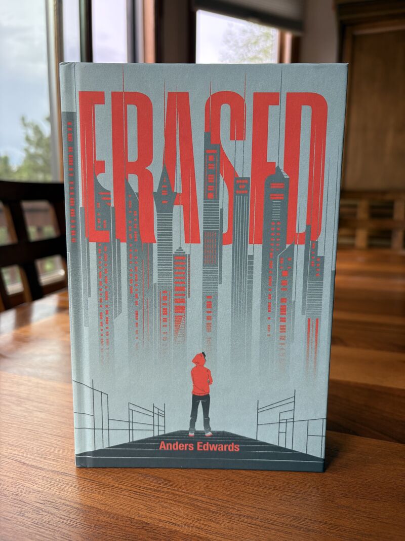 Erased hardcover — front cover